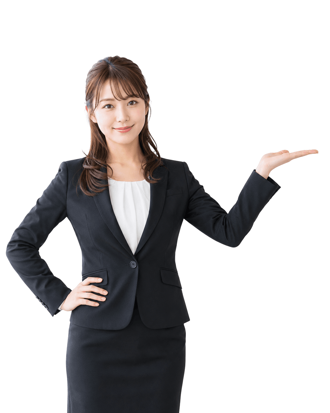 サービスをご案内する担当者