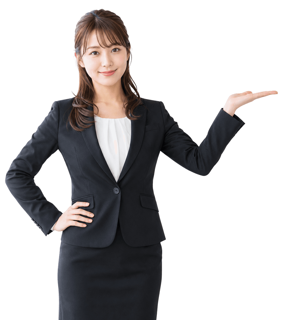 サービスをご案内する担当者